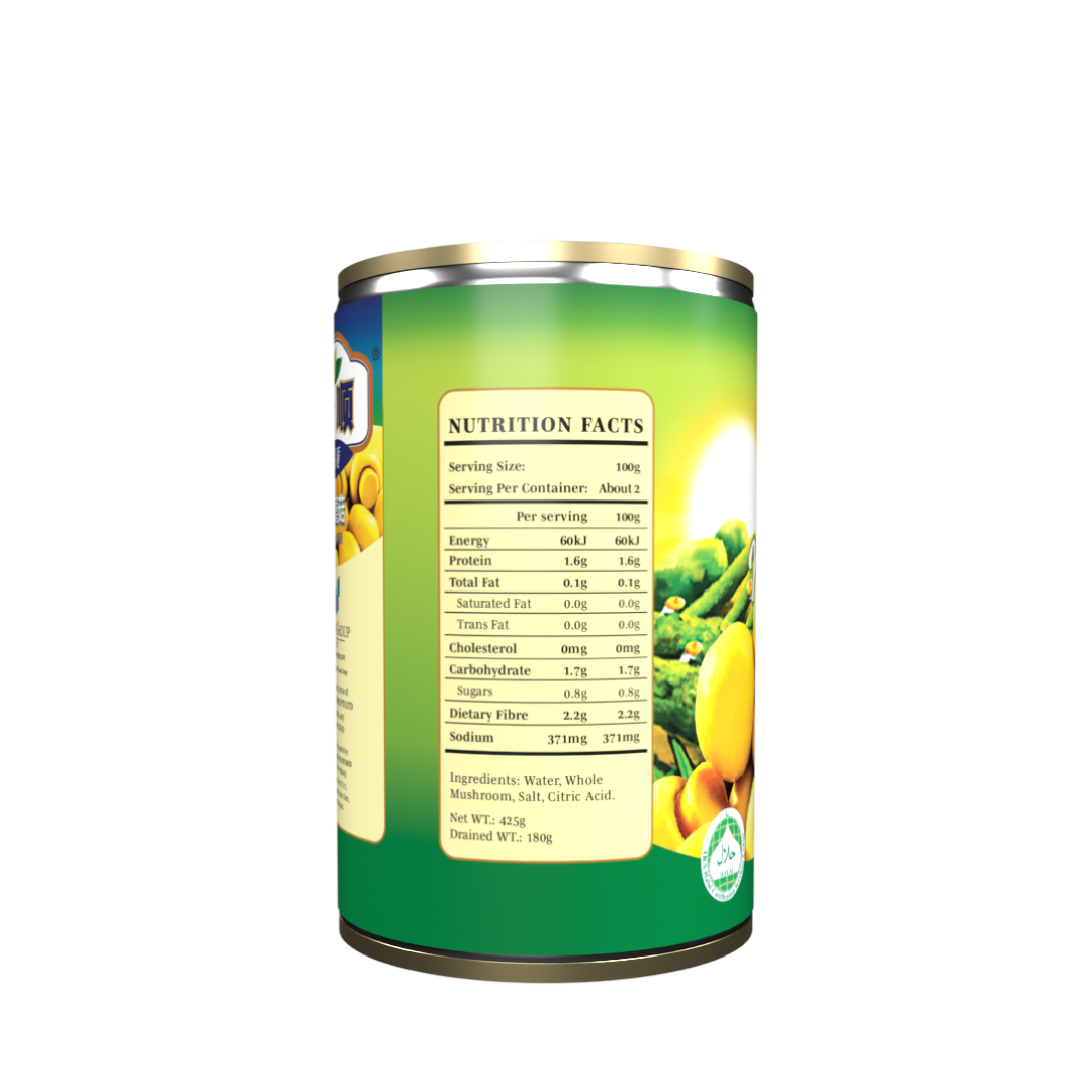 Hosen Whole Button Mushroom 425g