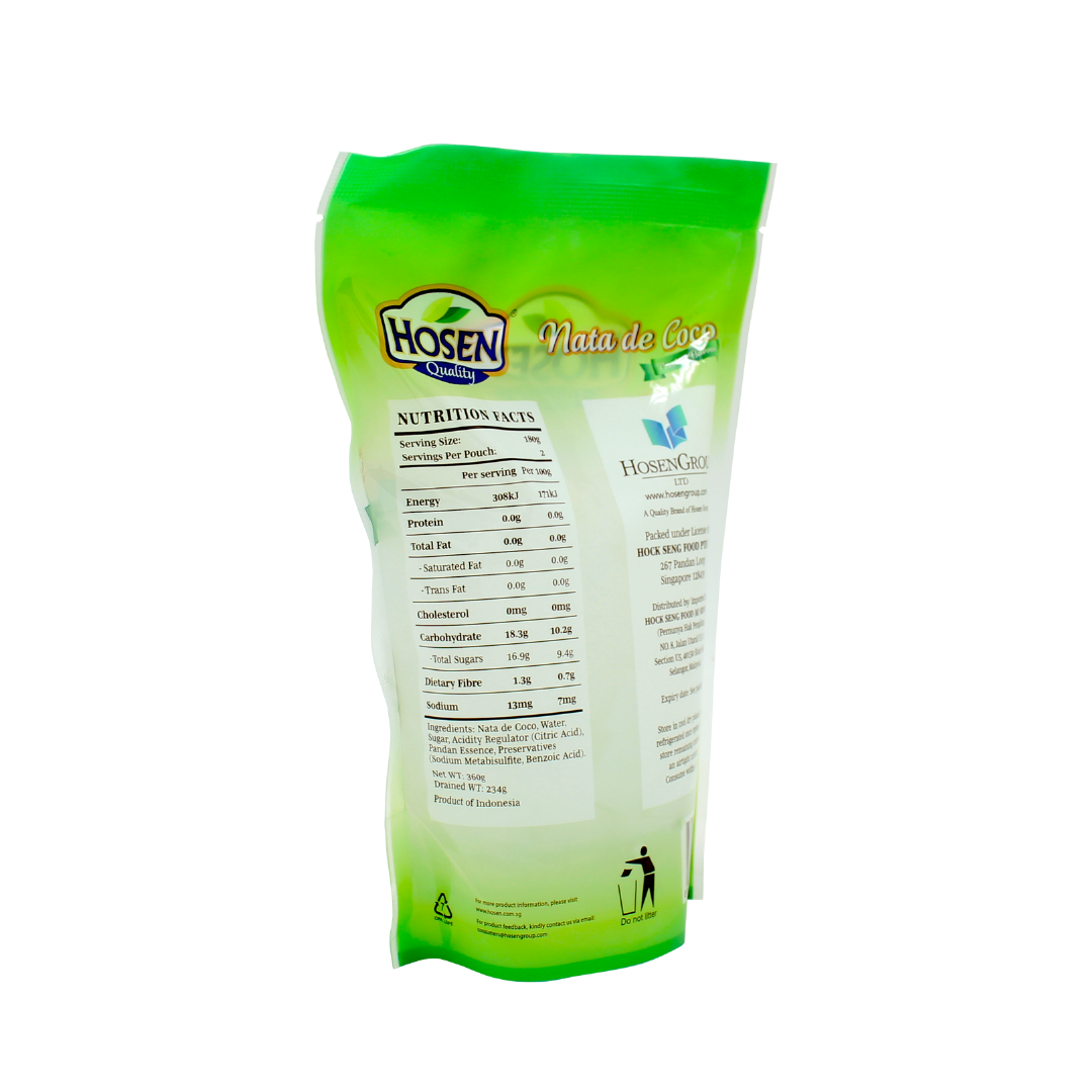 Hosen Nata de Coco Pandan 360g