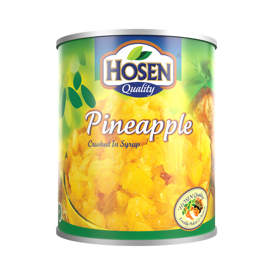 Hosen Pineapple Crushed in Syrup 3.05kg
