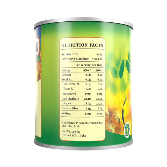 Hosen Pineapple Tidbits in Syrup 3.05kg