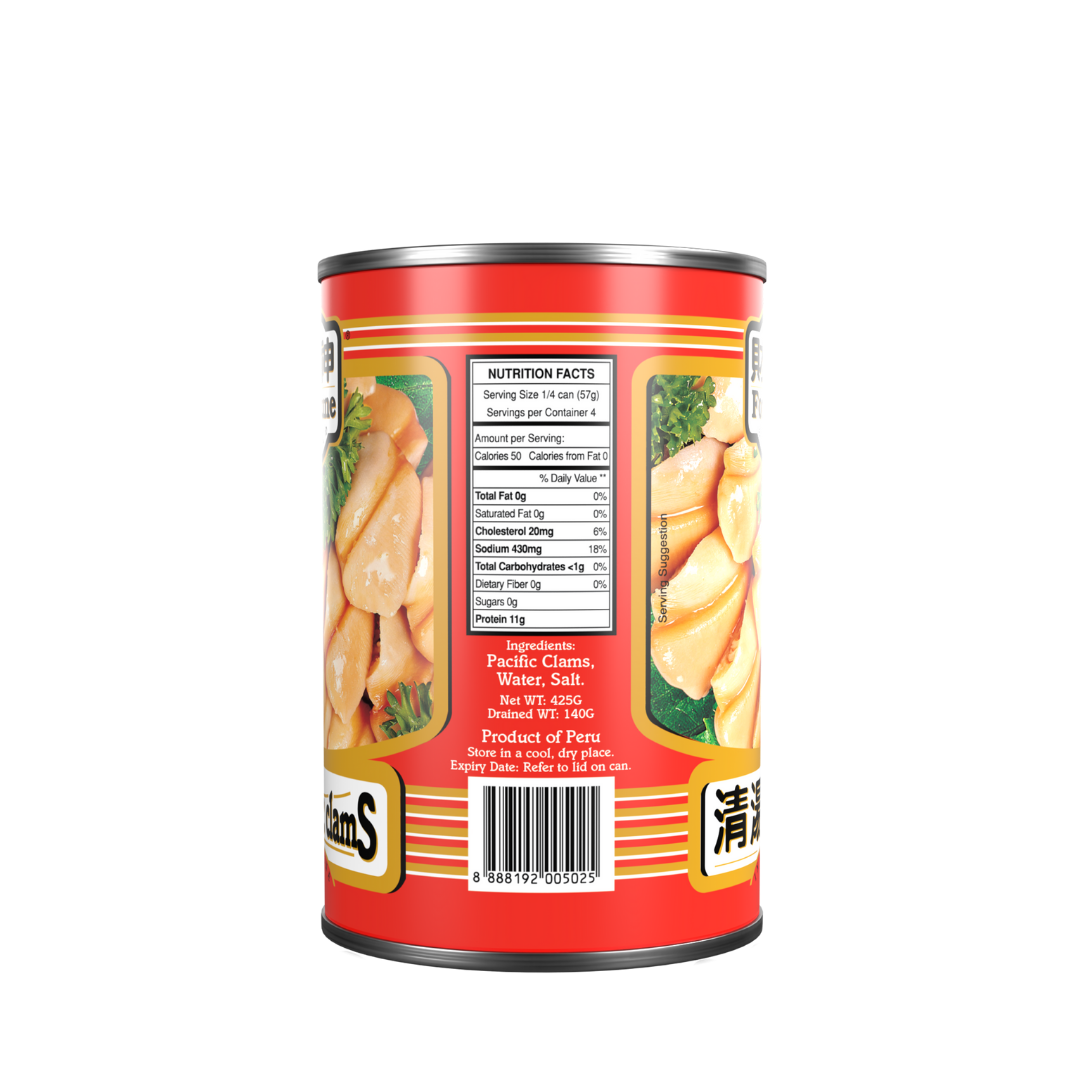 Fortune Pacific Clams 425g