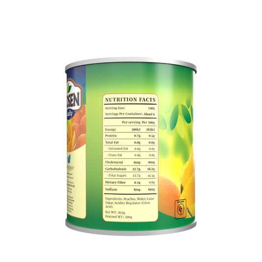 Hosen Peach Slices in Syrup 825g