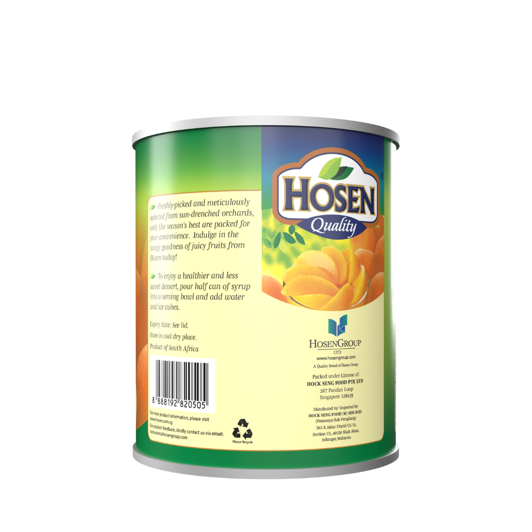Hosen Peach Slices in Syrup 825g