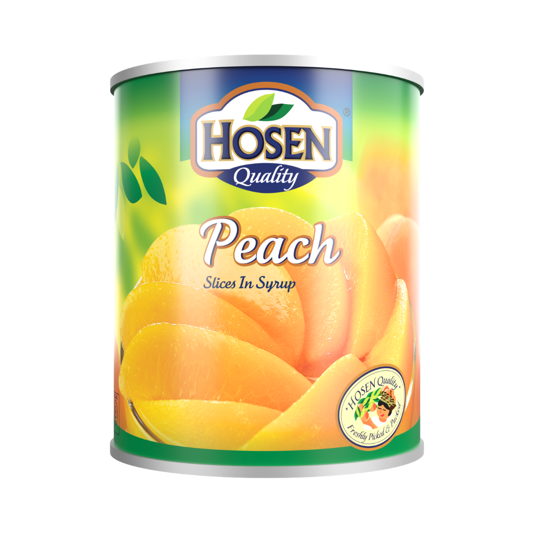 Hosen Peach Slices in Syrup 3.06kg