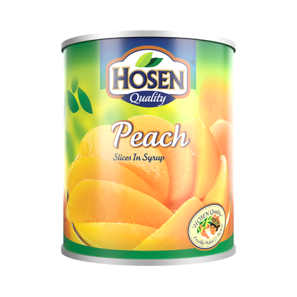 Hosen Peach Slices in Syrup 3.06kg