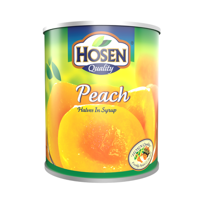 Hosen Peach Halves in Syrup 3.06kg