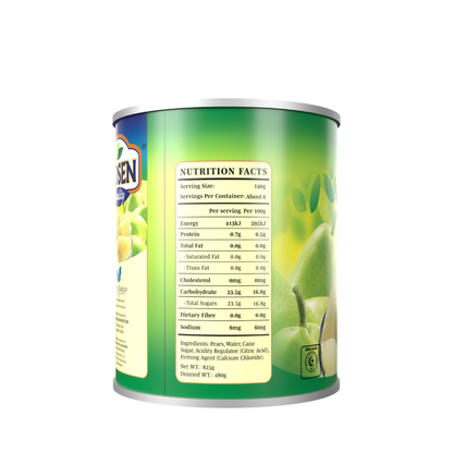 Hosen Pear Halves in Syrup 825g