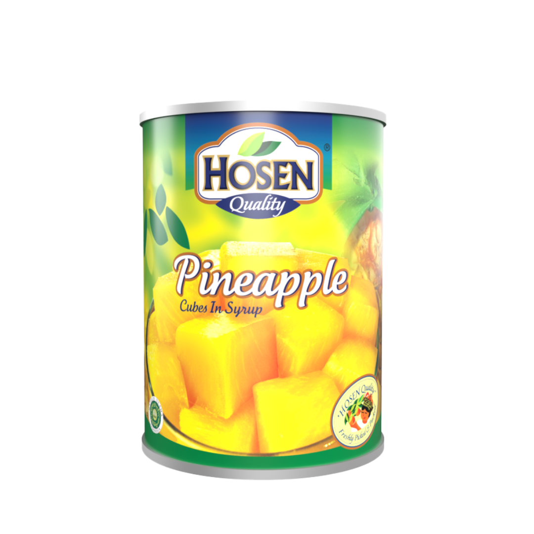 Hosen Pineapple Cubes in Syrup 565g