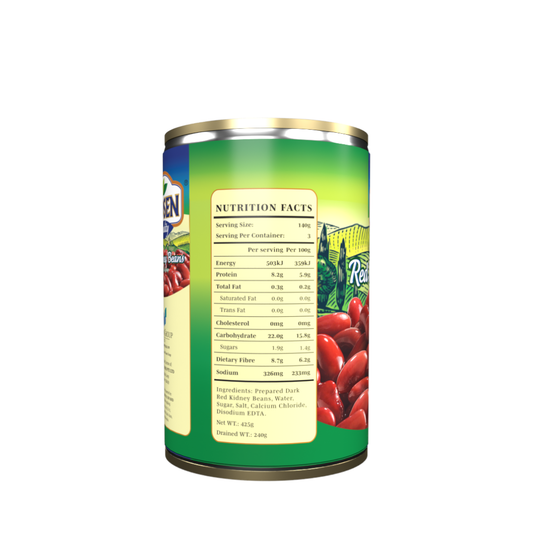Hosen Red Kidney Beans in Brine 425g