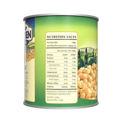 Hosen Chick Peas 2.5kg