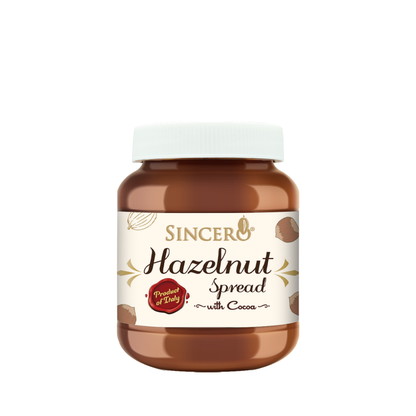 Sincero Hazelnut Spread with Cocoa 400g