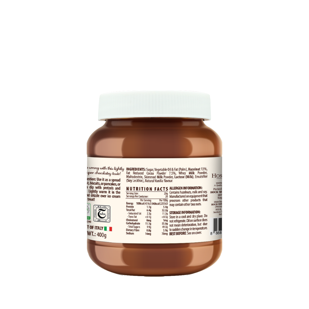 Sincero Hazelnut Spread with Cocoa 400g