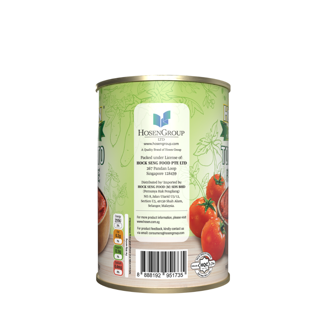 Hosen Select Tomato Paste 400g