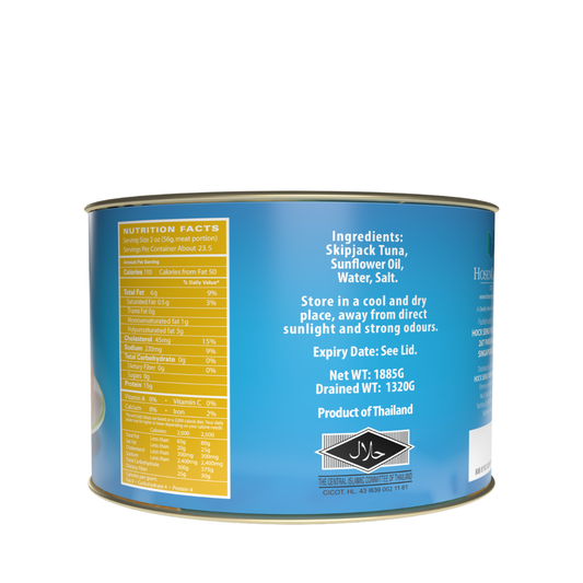 Fortune Tuna Chunks in Sunflower Oil 1.885kg