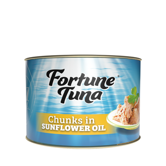 Fortune Tuna Chunks in Sunflower Oil 1.885kg
