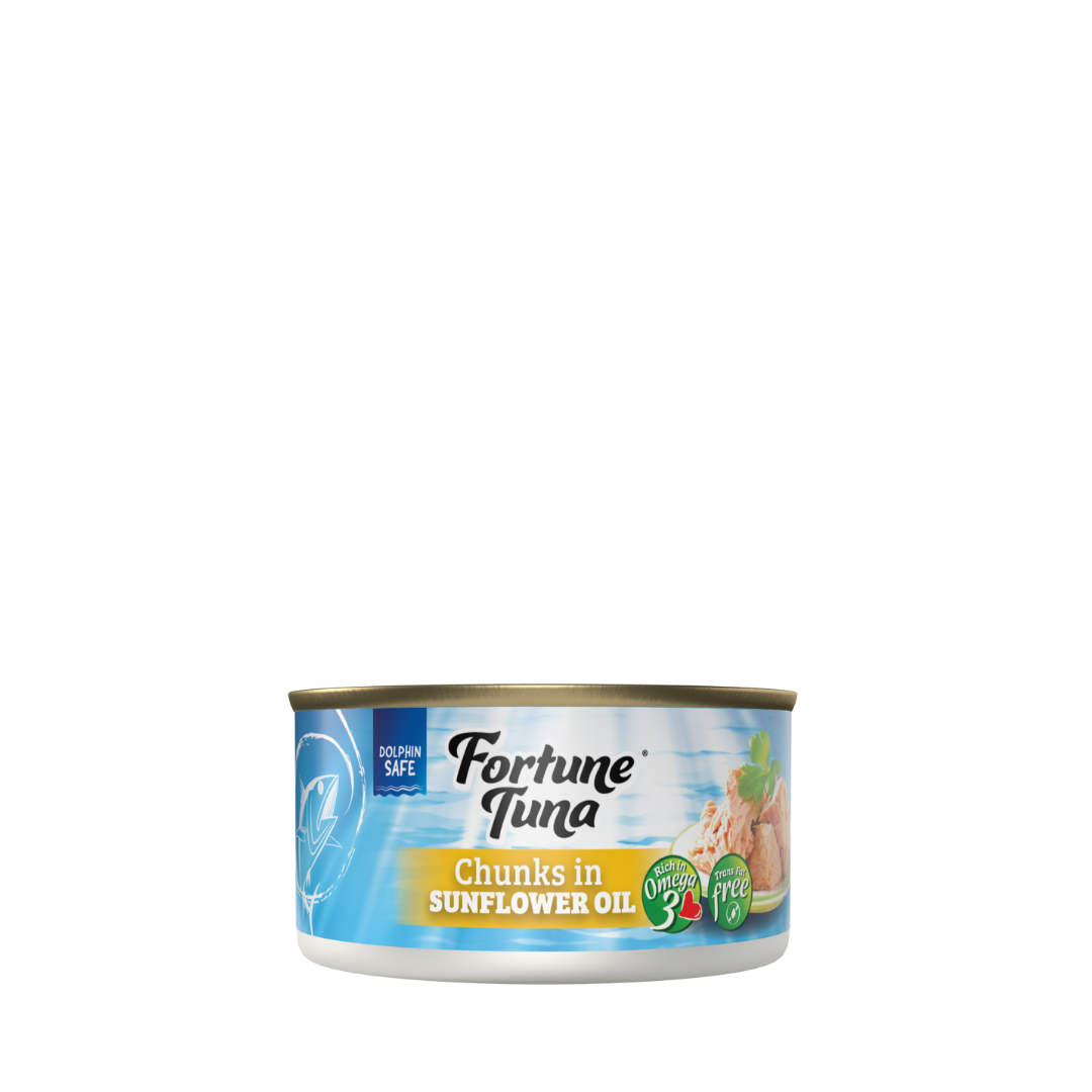 Fortune Tuna Chunks in Sunflower Oil 170g