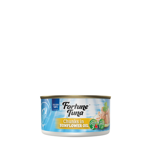 Fortune Tuna Chunks in Sunflower Oil 170g