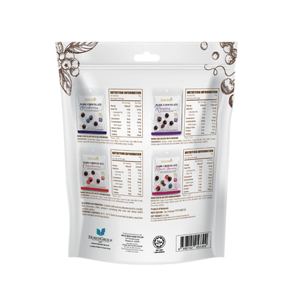 Sincero Dark Chocolate Coated Berries Variety Pack 8's x 30g