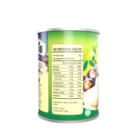 Hosen Water Chestnuts (Whole) 565g