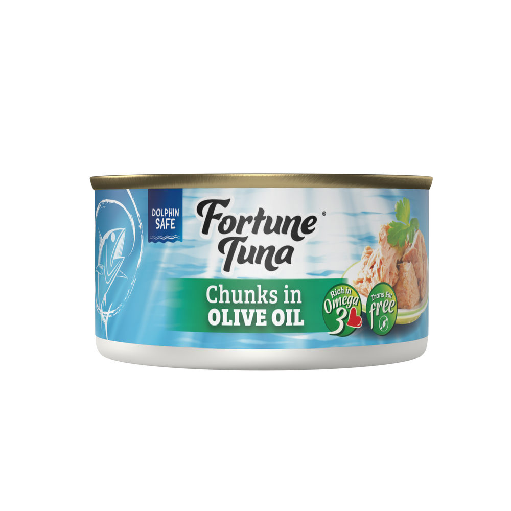 Fortune Tuna Chunks in Olive Oil 185g