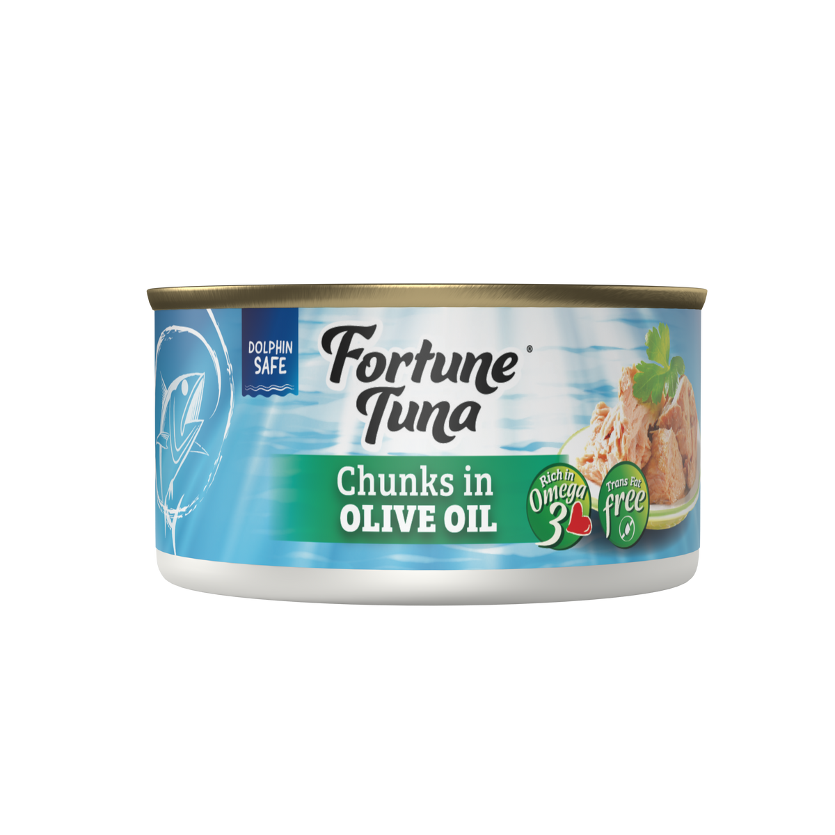 Price Club Singapore Fortune Tuna Chunks in Olive Oil 185g