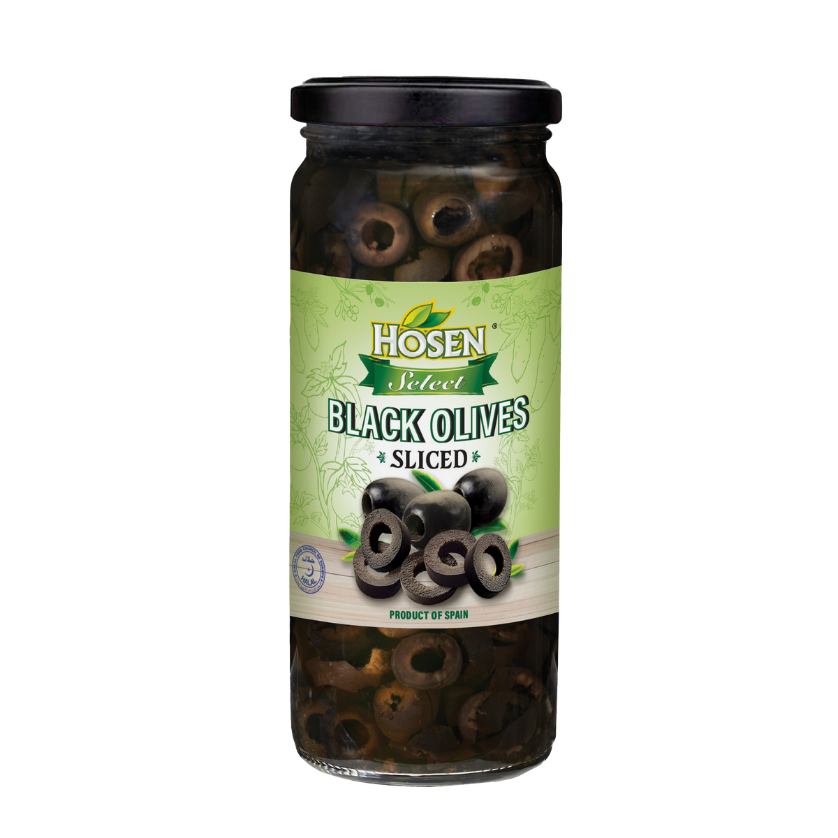 Price Club Singapore - Hosen Select Sliced Black Olives 345g