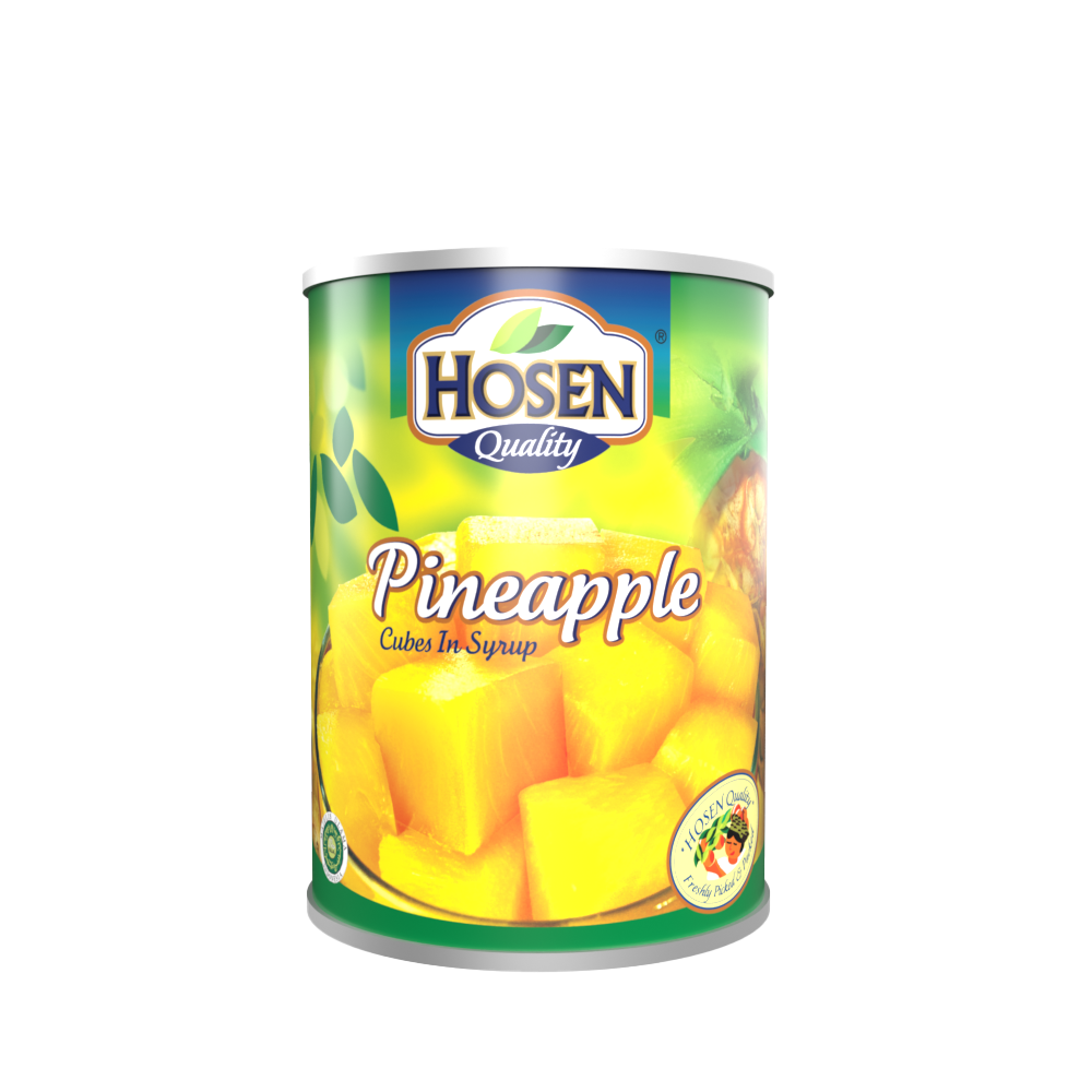 Hosen Pineapple Cubes 565g