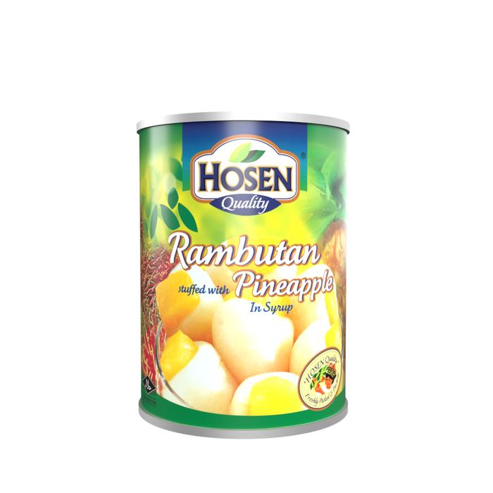 Hosen Rambutan stuffed with Pineapple 565g