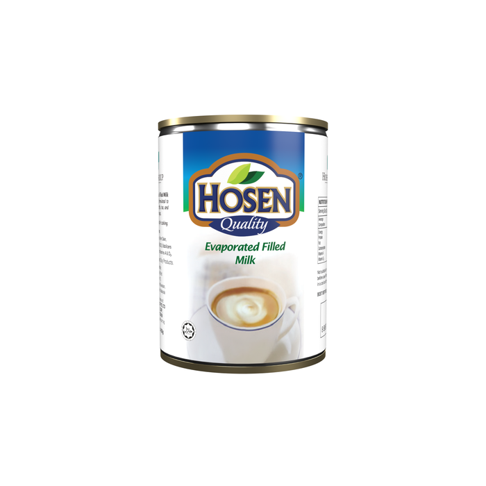 Hosen Evaporated Filled Milk 390g (Exp: 02/2025)