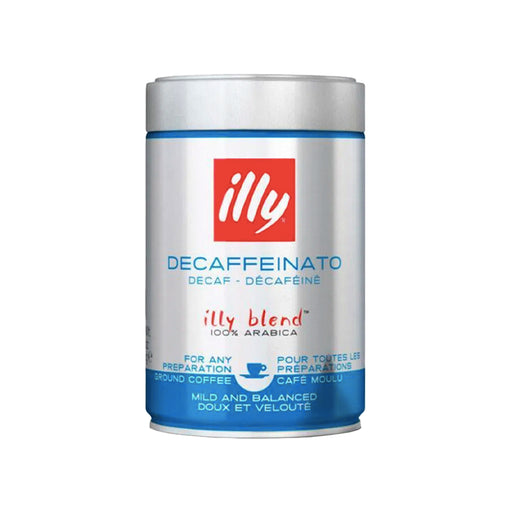 illy Decaffeinato Ground Coffee Decaf 250g [Expiry: Oct 2023]