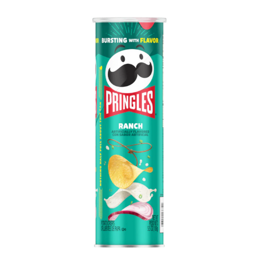 Pringles Potato Crisps - Ranch 148g