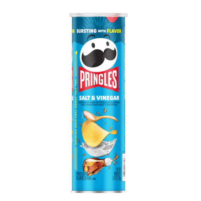 Price Club Singapore - Pringles Potato Crisps Salt and Vinegar 148g